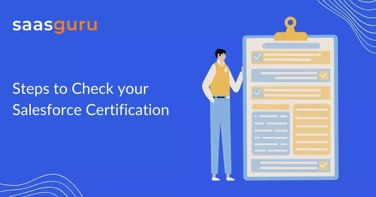 How to Check Salesforce Certification? Blog saasguru